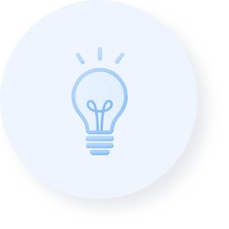 Icon of a lightbulb